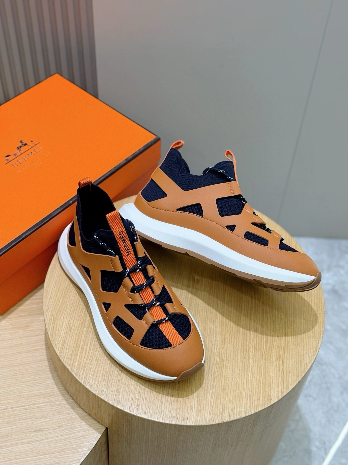 OOBB-- H5r75s H251981Z HI2 Katana Calfskin Thick soles：4.3CM item:E-X230F2664